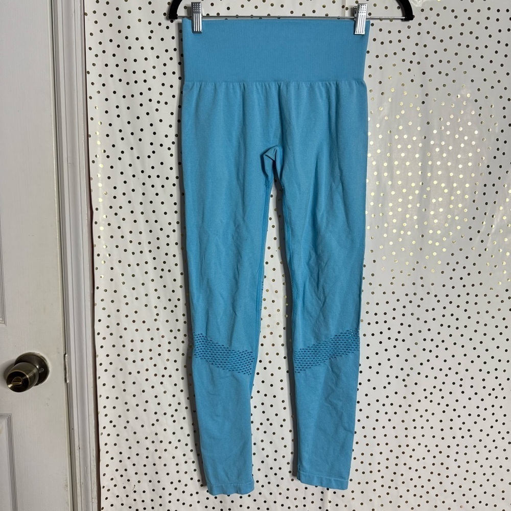 NVGTN Blue High-Waisted Leggings